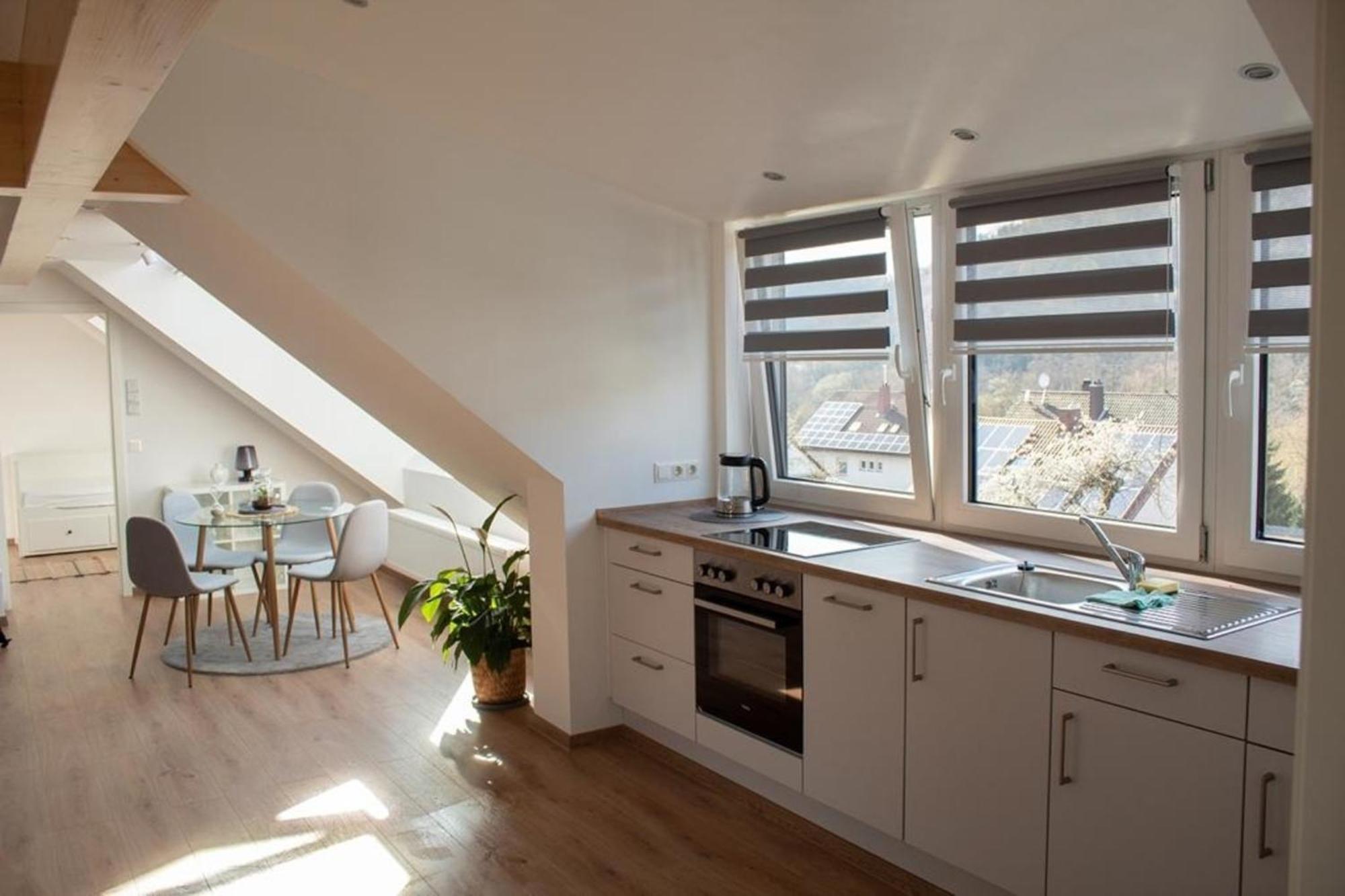 Ferienwohnung Kurz "Panoramablick" Вертгейм Экстерьер фото