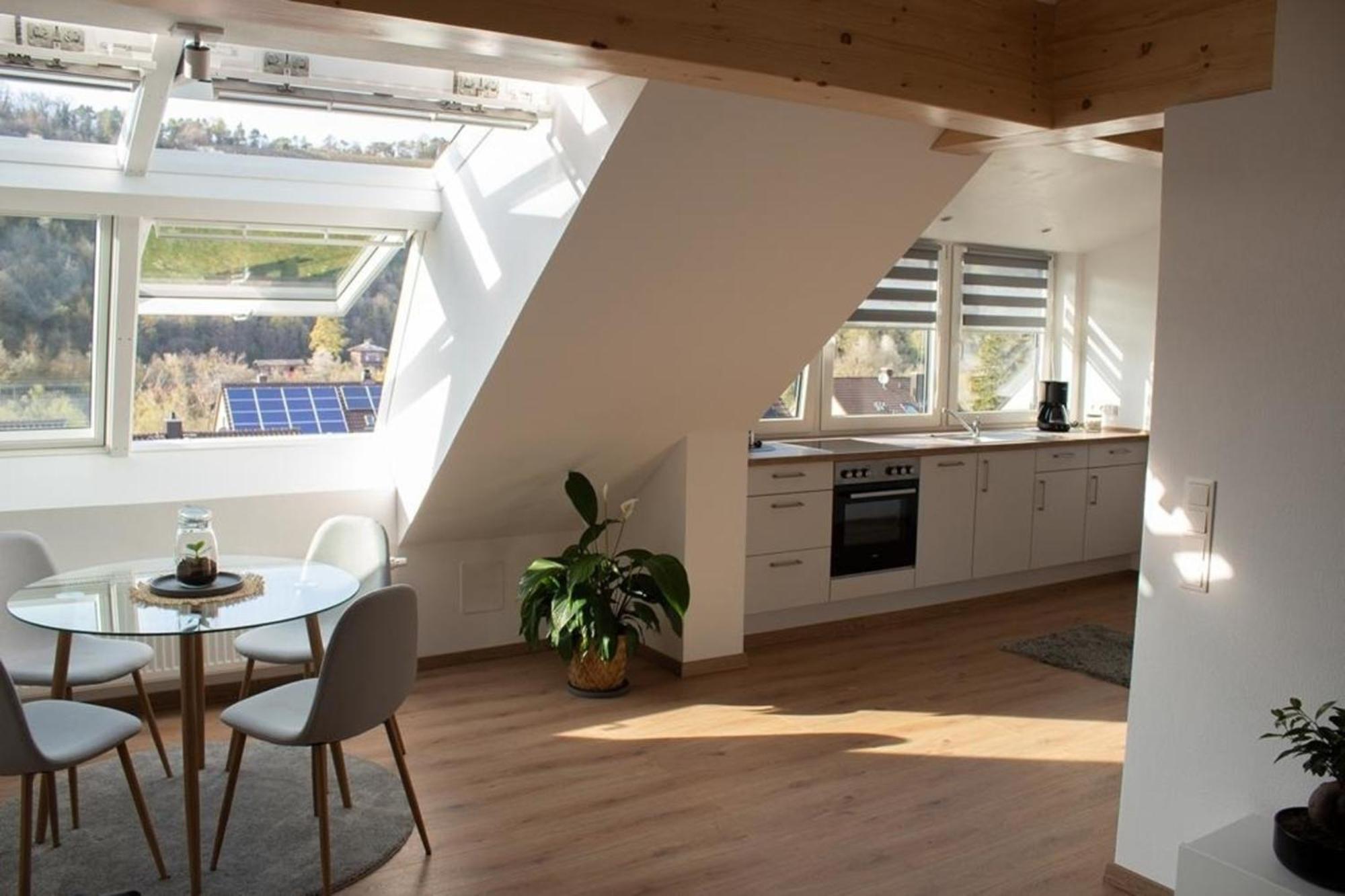 Ferienwohnung Kurz "Panoramablick" Вертгейм Экстерьер фото